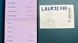 Good
													Apple iPhone 15 Pro - Unlocked, Blue, 256 GB, A2848, photo 1 of 13