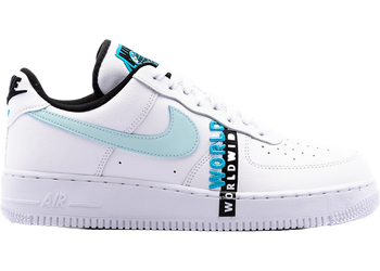 Nike Air Force 1 Low '07 LV8 Worldwide Pack White Blue Fury for sale