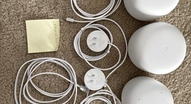 Good
													Google Nest WiFi Mesh Router - Snow, 3-Pack, photo 1 of 2