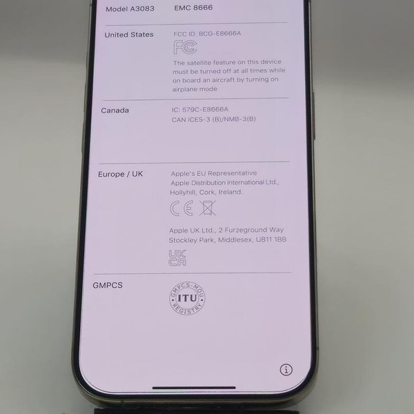 Apple iPhone 16 Pro - Verizon, 256 GB, Natural, A3083