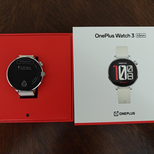 OnePlus Watch 3 - Silver Steel, 43mm