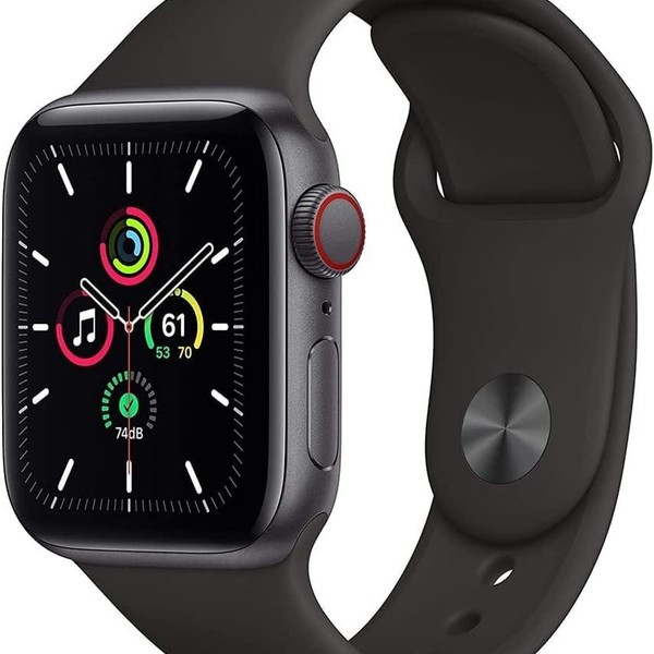 Apple Watch SE 1st Gen 40mm - Unlocked, Gray, A2353 - Cellular, Aluminum