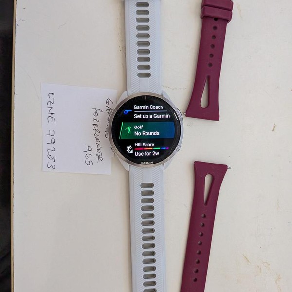 Garmin Forerunner 965 - White