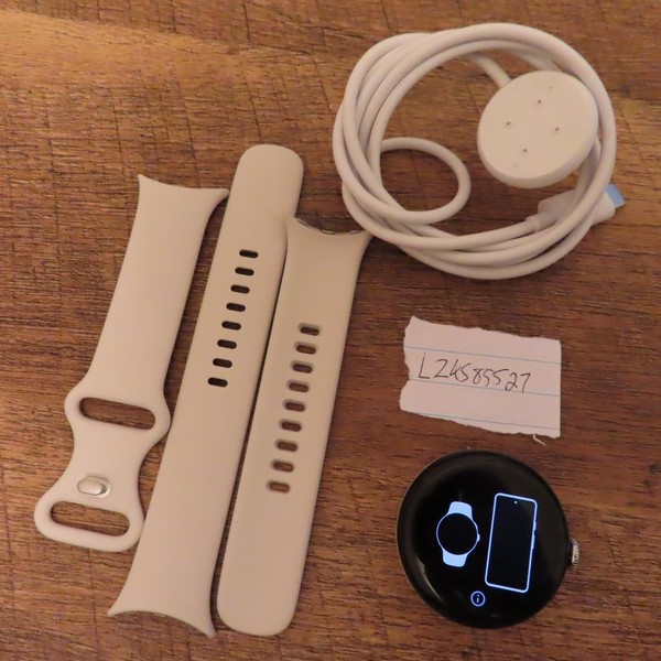 Google Pixel Watch 3 - Unlocked, Silver, 41mm, LTE