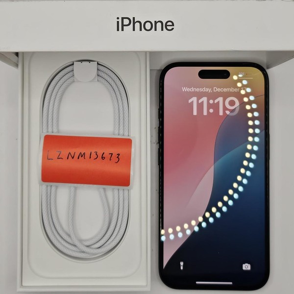 Apple iPhone 16 - Unlocked, Black, 128 GB, A3081