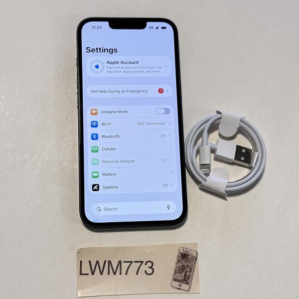 Apple iPhone 14 - Unlocked, 128 GB, Midnight, A2649