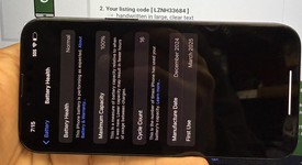 Good
													Apple iPhone 16e - Unlocked, Black, 128 GB, A3212, photo 6 of 6