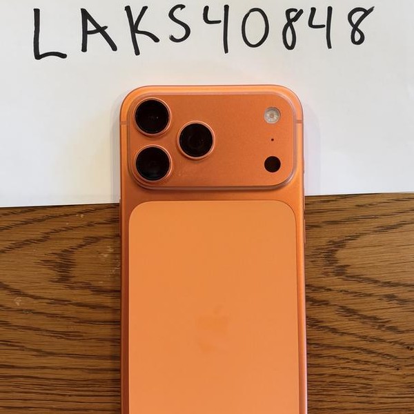 Apple iPhone 17 Pro Max - Unlocked, 256 GB, Cosmic Orange, A3257