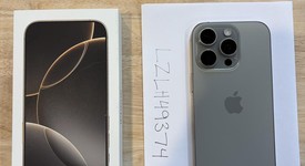 Good
													Apple iPhone 16 Pro - Unlocked, Natural, 256 GB, A3083, photo 2 of 10