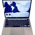 Good MacBook Pro 2020 - 13 inch - 512 GB, Gray, 8 GB, Apple M1