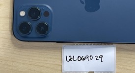 Good
													Apple iPhone 12 Pro Max - Unlocked, Pacific Blue, 256 GB, A2342, photo 4 of 6