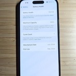 Mint Apple iPhone 16 - AT&T, 128 GB, Black, A3081