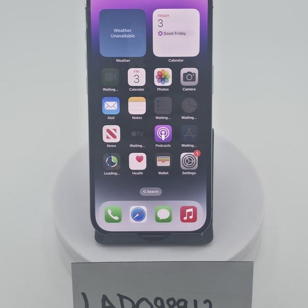 Apple iPhone 14 Pro - Unlocked, 128 GB, Purple, A2650