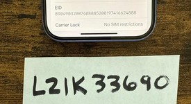 Good
													Apple iPhone 16 - Unlocked, Ultramarine, 128 GB, A3081, photo 3 of 9