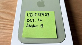 Mint
													Apple iPhone 17 - Unlocked, Sage, 256 GB, A3258, photo 1 of 10
