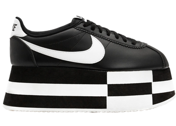 Nike Cortez Platform Comme des Garcons Black (Women's) for sale