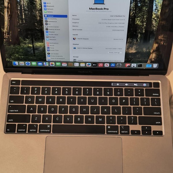 MacBook Pro 2020 - 13 inch - 512 GB, Gray, 8 GB, Intel Core i5