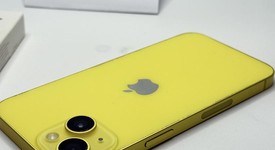 Good
													Apple iPhone 14 - Unlocked, Yellow, 128 GB, A2649, photo 3 of 5