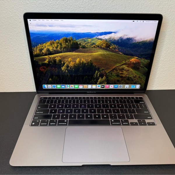 MacBook Air 2020 - 13 inch - 256 GB, Gray, 16 GB, Apple M1