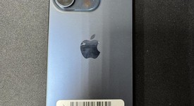Good
													Apple iPhone 15 Pro - Unlocked Non-US, Blue, 256 GB, A3101, photo 1 of 6