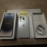 Good Apple iPhone 14 Pro - Unlocked, 256 GB, Silver, A2650