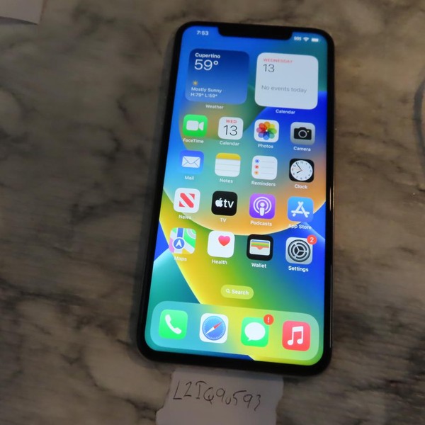 Apple iPhone 11 Pro Max - Unlocked, 256 GB, Silver, A2161