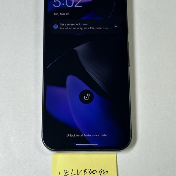 Google Pixel 9 - Unlocked, 128 GB, Obsidian, 12 GB, G2YBB