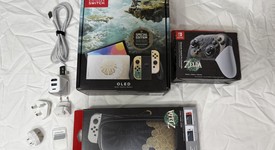 Mint
													Nintendo Switch - OLED - White, 64 GB, The Legend of Zelda: Tears of the Kingdom Edition, photo 1 of 13