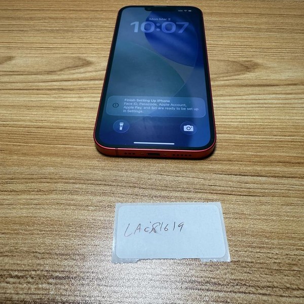 Apple iPhone 14 - Unlocked, 128 GB, Red, A2649