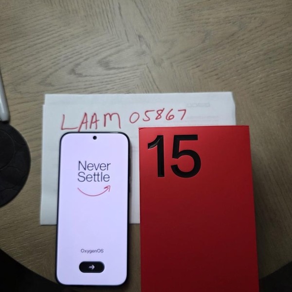 OnePlus 15 - Unlocked, 256 GB, Infinite Black, 12 GB