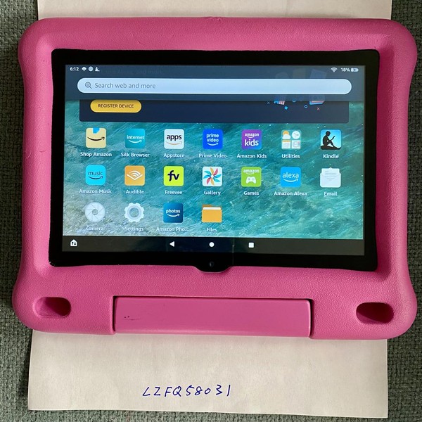 Amazon Fire 8 Kids Edition 2020 - Wi-Fi, 32 GB, Pink