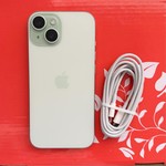 Good Apple iPhone 15 - Unlocked, Green, 128 GB, A2846