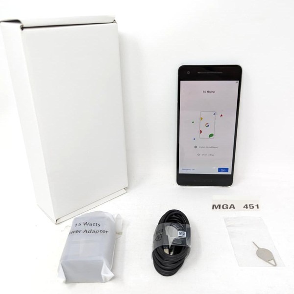 Google Pixel 2 - Verizon, 64 GB, White, Verizon Edition
