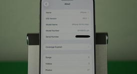 Good
													Apple iPhone 16 Pro Max - Unlocked, Natural, 256 GB, A3084, photo 4 of 13