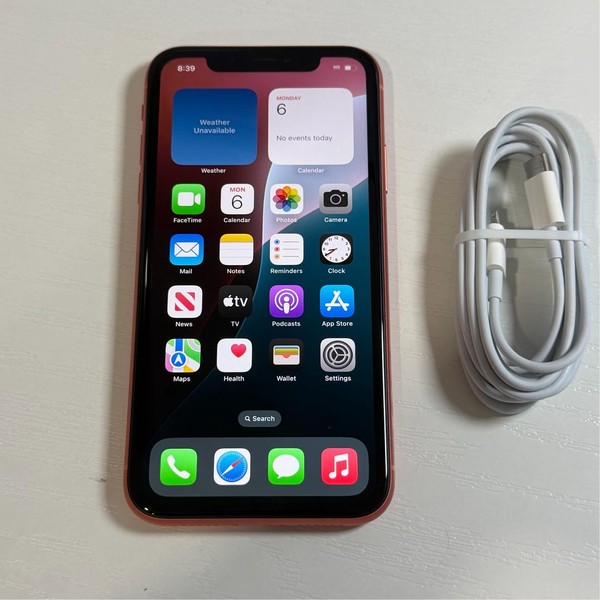 Apple iPhone Xr - Unlocked, 64 GB, Coral, A1984