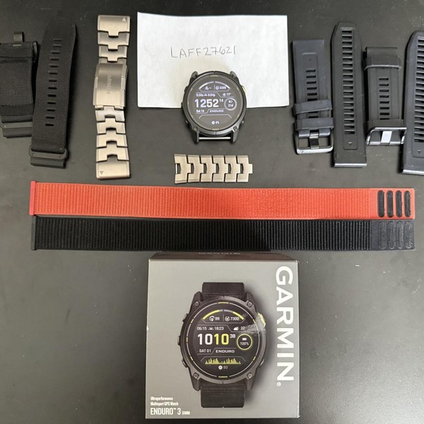 Garmin Enduro 3 - Carbon Gray