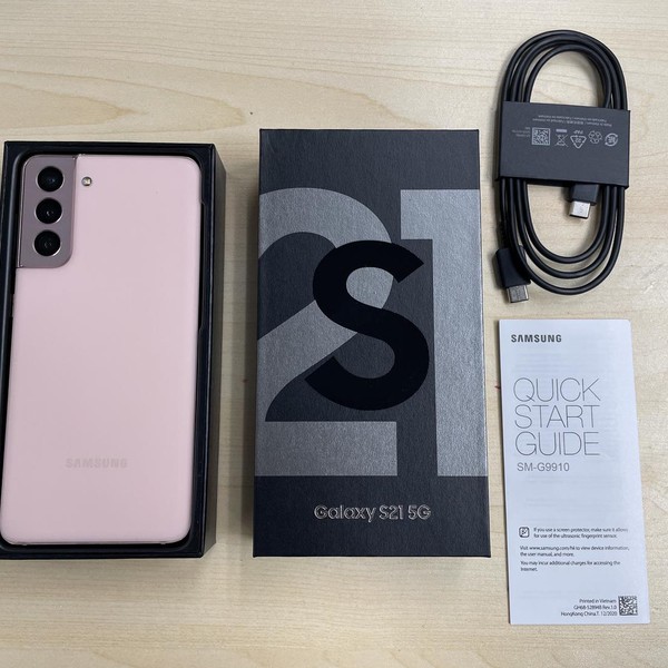 Samsung Galaxy S21 5G - Unlocked, 128 GB, Pink, 8 GB, SM-G991U1