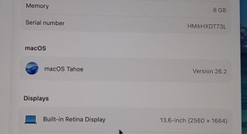 Good
													MacBook Air 2024 (M3) - 13" - Apple M3, Midnight, 256 GB, 8 GB, 8-core GPU, photo 4 of 12