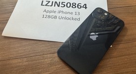 Good
													Apple iPhone 13 - Unlocked, Midnight, 128 GB, A2482, photo 3 of 4