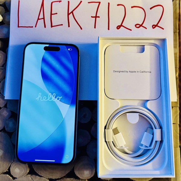 Apple iPhone 15 - Unlocked, 128 GB, Blue, A2846