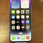 Good Apple iPhone 14 Pro - Unlocked, 256 GB, Purple, A2650