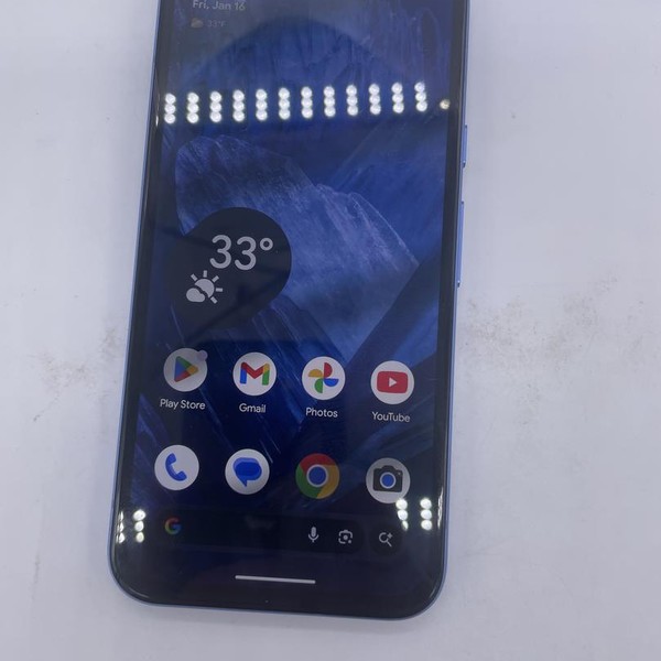 Google Pixel 8a - Unlocked, 128 GB, Bay, 8 GB, G8HHN, mmWave 5G