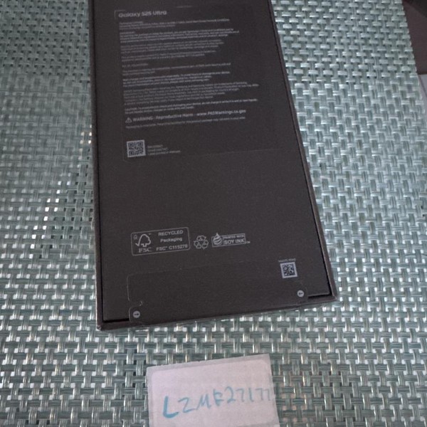 Samsung Galaxy S25 Ultra - Unlocked, 1 TB, Jetblack, 12 GB, SM-S938U1