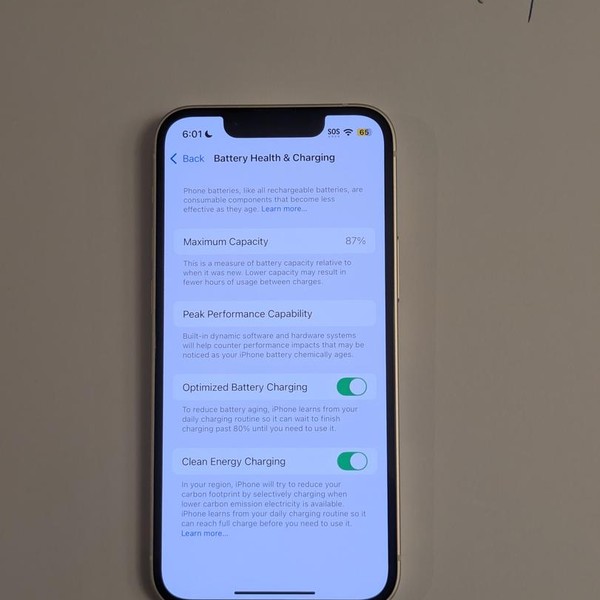 Apple iPhone 13 Mini - Unlocked, 128 GB, Starlight, A2481