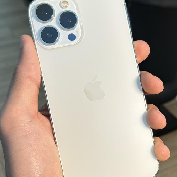 Apple iPhone 13 Pro Max - Unlocked, 128 GB, Silver, A2484