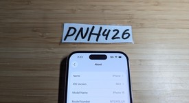 Good
													Apple iPhone 15 - Unlocked, Pink, 128 GB, A2846, photo 2 of 10