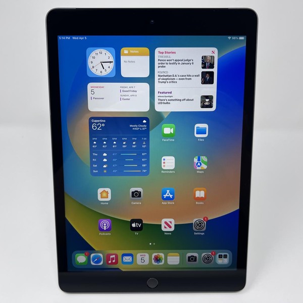 Apple iPad 9th Gen - Unlocked, 64 GB, Gray, A2603