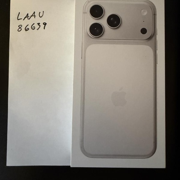 Apple iPhone 17 Pro Max - Unlocked, 256 GB, Silver, A3257