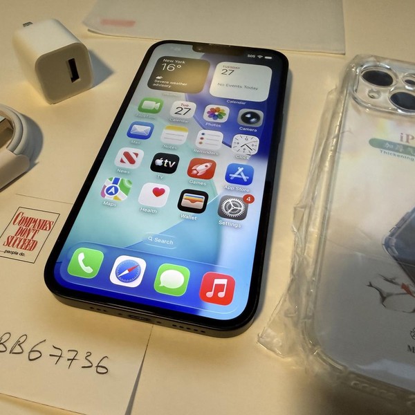 Apple iPhone 14 - Unlocked, Midnight, 128 GB, A2649