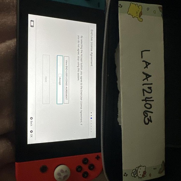 Nintendo Switch - 32 GB, Red & Blue